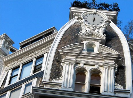 Gilsey House clock