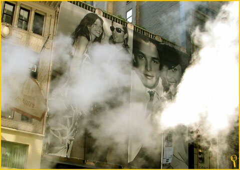 Madison Avenue: banners masking renovations to Armani store&nbsp;