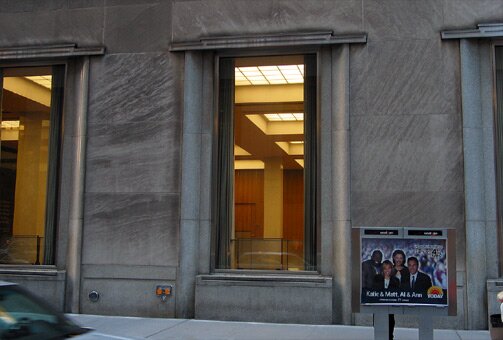 Bank window, 5th and 44th