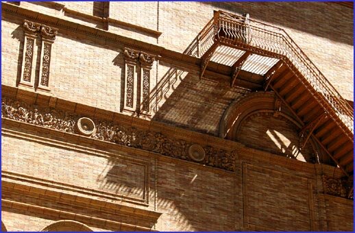 Fire escape, Carnegie Hall