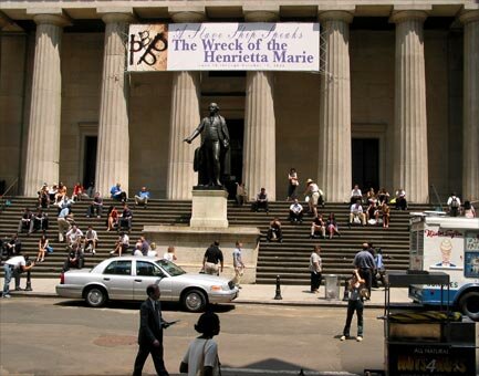 Doric columns, Federal Hall