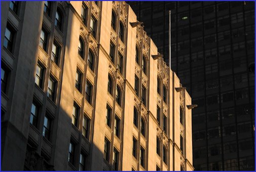 New York Life Building in late afternoon sun