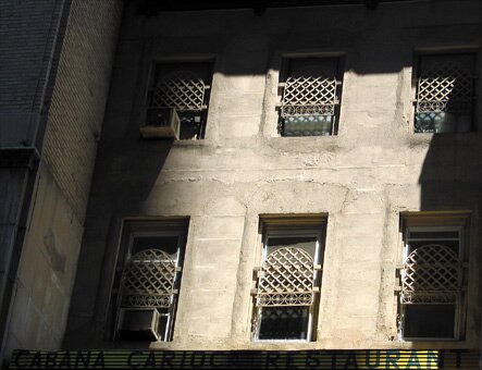 Windows with grills, Midtown 40's
